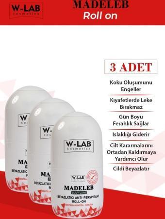 W-Lab Madeleb Roll On 3 lü Set