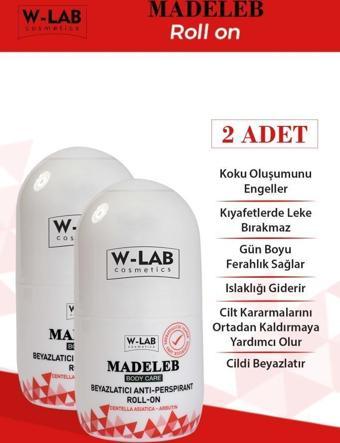 W-Lab Madeleb Roll On 50 ml 2 li Paket