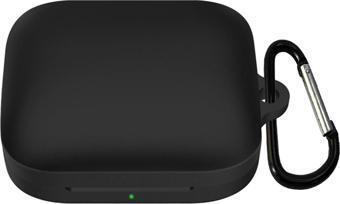 Microsonic OnePlus Buds Pro 2 Kılıf Askılı Mat Silikon Siyah
