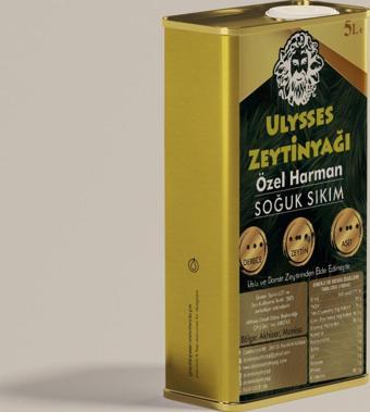 Ulysses Özel Harman-Soğuk Sıkım Zeytinyağı (5 litre)