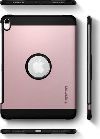 Spigen iPad Pro 12.9'' (2018) ile Uyumlu Kılıf Tough Armor Rose Gold