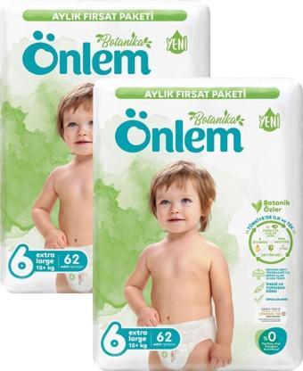 Önlem Botanika 6 Extra Large 15+ Kg 62 Adet x 2 Adet