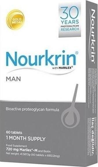 Nourkrin Man Balık Ekstraktı İçeren Takviye Edici 60 Tablet