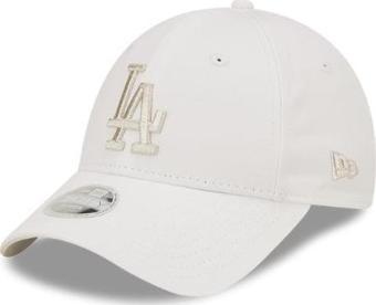 New Era 60357984 Metallic Logo 9Forty Los Angeles Unisex Beyaz Şapka