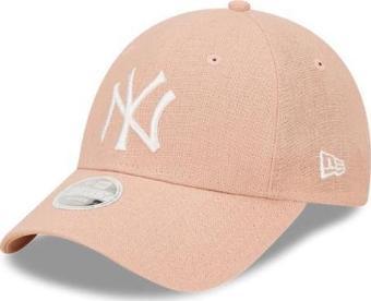 New Era 60357995 9Forty Linen Unisex Pembe Şapka