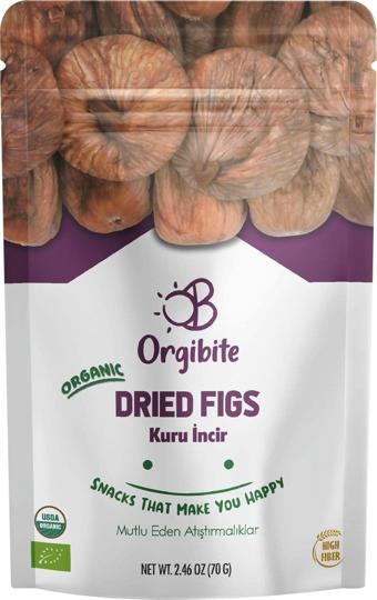 Orgibite Organik Kuru İncir 70 gr