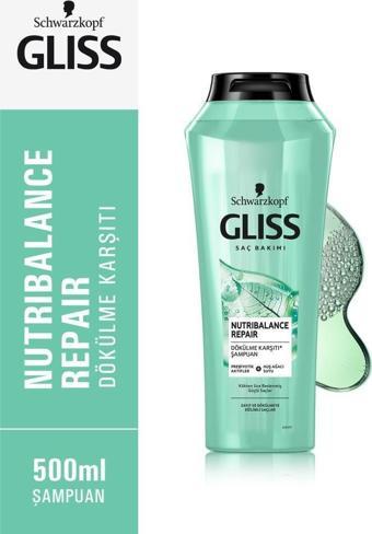 Schwarzkopf Gliss Nutribalance Saç Bakım Şampuanı 500 ML