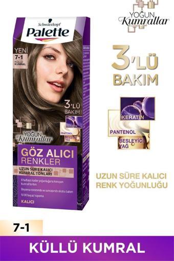 Palette Göz Alıcı Renkler 7-1 Küllü Kumral