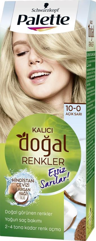 PALETTE KALICI DOĞAL RENKLER SAÇ BOYASI 10-0 AÇIK PAPATYA
