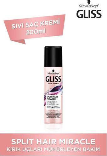SCHWARZKOPF GLISS SPLIT HAIR MIRACLE SIVI SAÇ KREMİ 200 ML