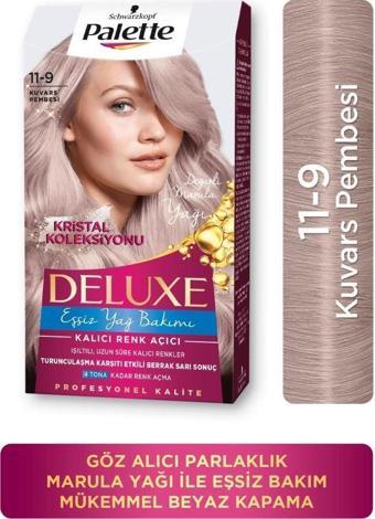 PALETTE DELUXE 11-9 KUVARS PEMBESİ SAÇ BOYASI