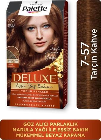 Schwarzkopf Palette Deluxe Yoğun Renkler 7-57 Tarçin Kahve Saç Boyası