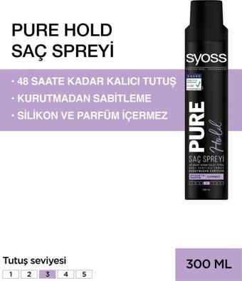 Syoss Pure Hold Saç Spreyi