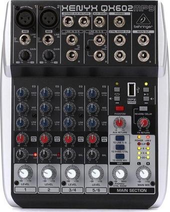 Behringer XENYX QX602MP3 Mikser