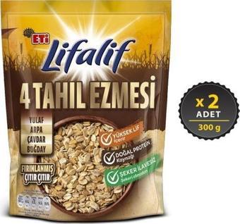 Eti Lifalif 4 Tahıl Ezmesi 300 g x 2 Adet