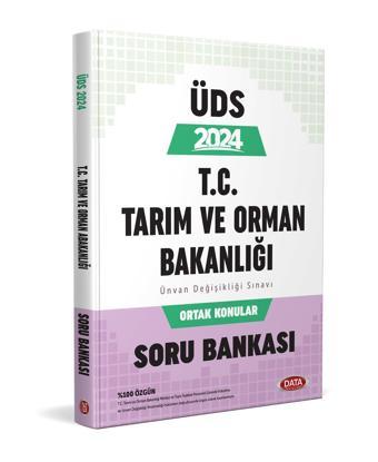 Data 2024 T.C. Tarım ve Orman Bakanlığı Ünvan Değişikliği Sınavı Ortak Konular Soru Bankası Data - Data Yayınları