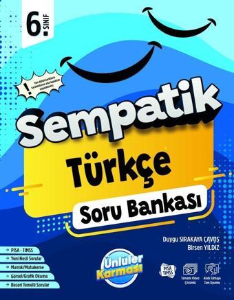 Sempatik 6. Sınıf Türkçe Soru Bankası Ünlüler Karması - Ünlüler Karması Yayınları