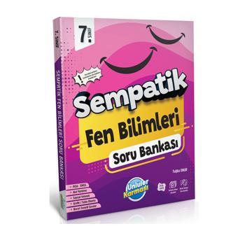 Ünlüler 7. Sınıf Fen Bilimleri Sempatik Soru Bankası Ünlüler Yayınları - Ünlüler Karması Yayınları