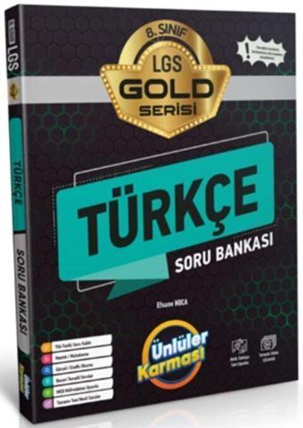 Ünlüler Karması 8. Sınıf LGS Gold Türkçe Soru Bankası - Ünlüler Karması Yayınları