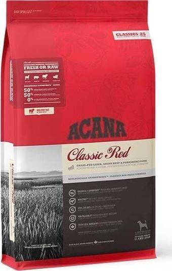 Acana Classics Red Düşük Tahıllı Etli Ve Sebzeli Köpek Maması 14,5 Kg