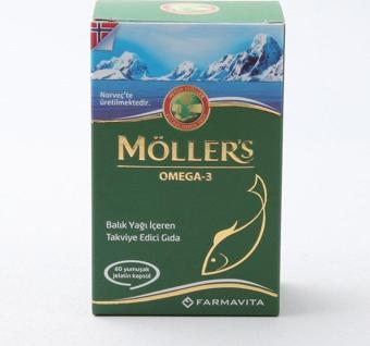 Möllers Omega-3 Takviye Edici Gıda 60 Yumuşak Kapsül