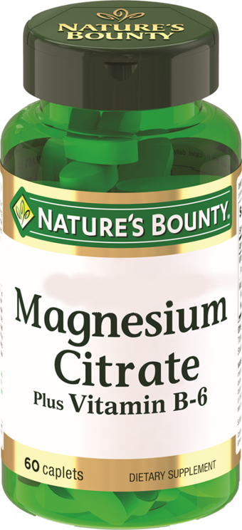 Magnesium Citrate Plus Vitamin B6 60 Kaplet