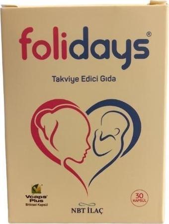 Nbt Life Folidays Folik Asit, Vitaminler Ve İyot İçeren Takviye Edici Gıda 30 Kapsül