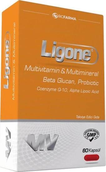 Ligone Beta Glucan Multivitamin 60 Kapsül