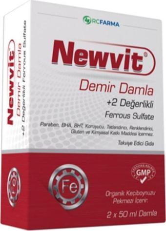 Newvit Demir Damla 100 ml