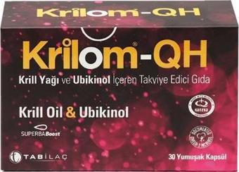 Krilom QH Krill Oil & Ubikinol 30 Yumuşak Kapsül