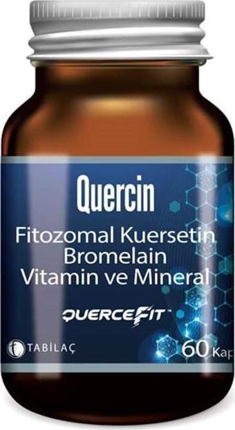 Quercin Fitozomal Kuersetin Bromelain 60 Kapsül