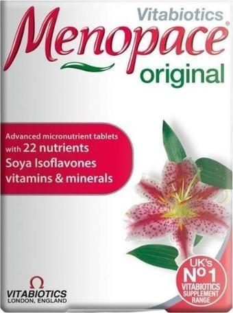 Menopace Original Multivitamin ve Multimineral İçeren Takviye Edici Gıda 30 Tablet