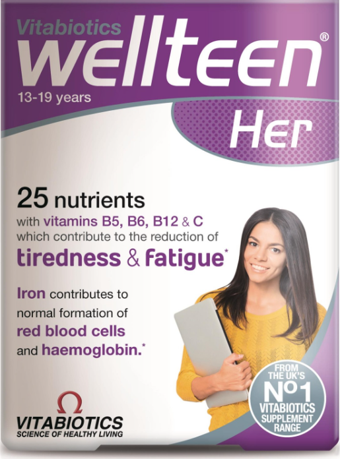 Wellteen Her 13-19 years 30 Tablets