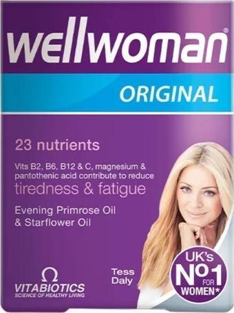 Wellwoman Multivitamin Ve Mineraller İçeren Takviye Edici Gıda 60 Tablet