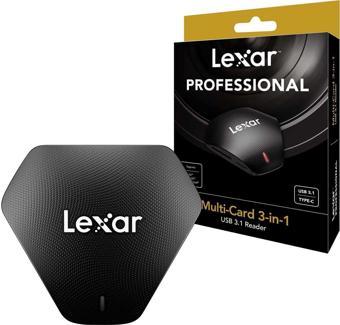 LEXAR PROF. MULTI-CARD 3-IN-1 USB 3.1 KART OKUYUCU