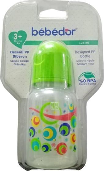 Bebedor B-23302 Desenli Pp Biberon 125 ml Yeşil