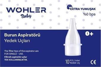 WOHLER BURUN ASPİRATÖRÜ YEDEK UÇLARI 10'LU