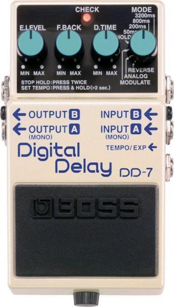 Boss DD-7 Digital Delay Elektro Gitar Analog Pedal