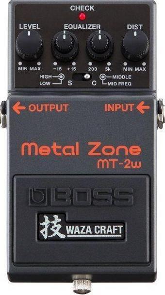 BOSS MT-2W Waza Metal Zone Distortion Pedalı