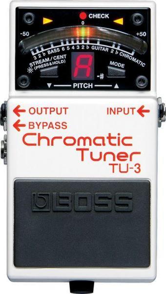 Boss TU-3 Chromatic Tuner Bas ve Elektro Gitar için