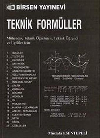 Teknik Formüller - Birsen Yayınevi