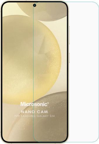 Microsonic Samsung Galaxy S24 Nano Glass Cam Ekran Koruyucu