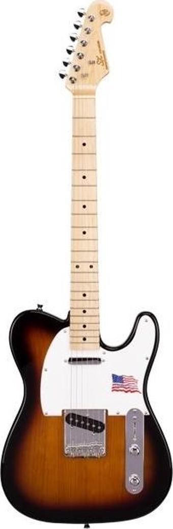 SX STL ALDER 3TS Telecaster Elektro Gitar
