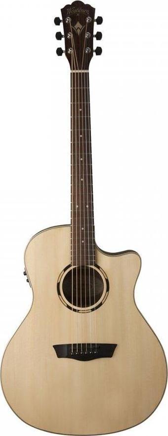 Washburn Woodline 20 Serisi WLO20SCE Elektro Akustik Gitar