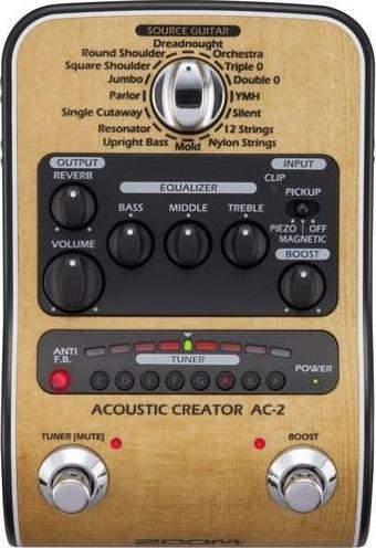 Zoom AC-2 Akustik Creator Efekt Pedalı