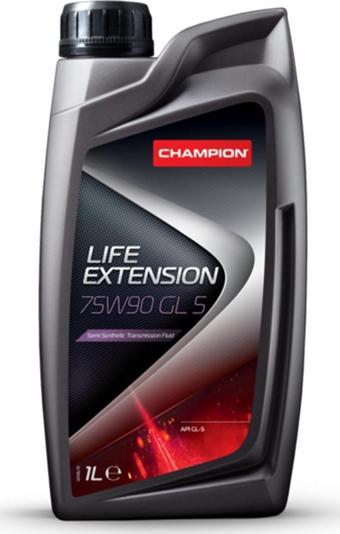 CHAMPION 75W90 LIFE EXTENSION 75W90 GL5 Şanzıman Yağı 1L.