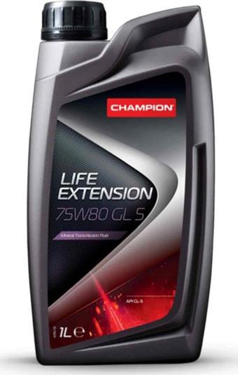 CHAMPION LIFE EXTENSION 75W80 GL5 Şanzıman Yağı 1L.