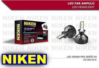 Niken Far Ampulü Led Xenon Pro Serisi H3