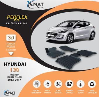 Perflex Paspas 3D Havuzlu X-Mat I30 2012-2017