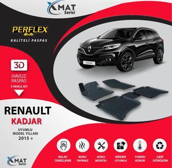 Perflex Paspas 3D Havuzlu X-Mat Kadjar 2015+